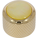 Q-Parts Dome GLD Gold Pearl