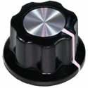 BS Knob small Black 6,0mm