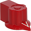 Bakelite Pointer Knob Small Red