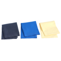 MusicNomad Microfiber Suede Polishing Cloth Three-Pack MN203