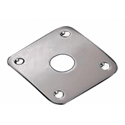 Schaller SC580113 Jack plug plate Brass Satin Chrome