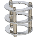 Silver tube cage