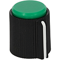 Cap Knob Cappy Green