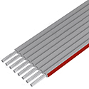 Flat ribbon cable 08/30-E